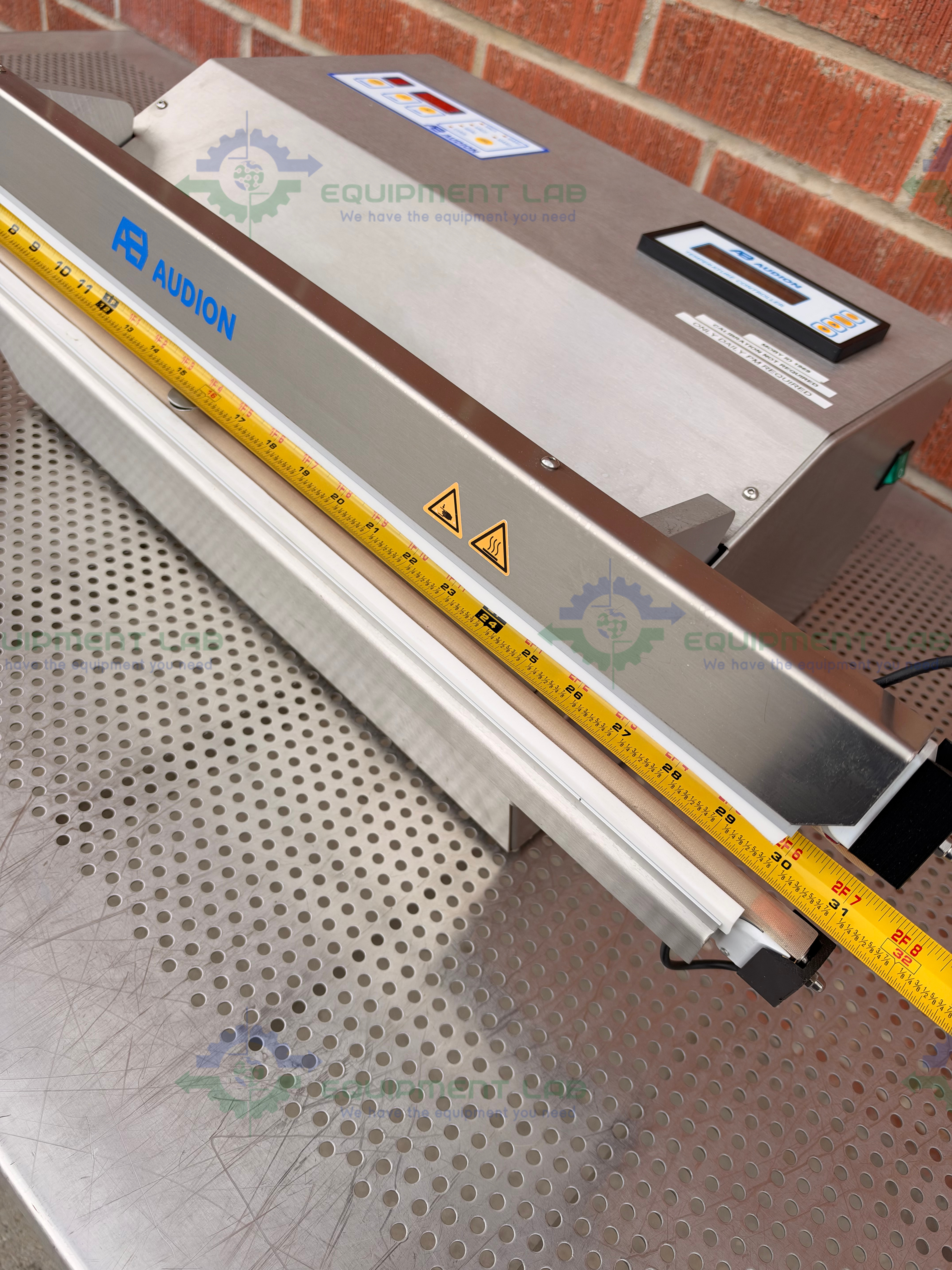 Used Audion 720 MVMED-2 Heavy Duty  Stainless Steel Vacuum Impulse Sealer