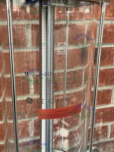 Used Cytiva / GE / Pharmacia BPG   200 / 500 Chromatography Column 16 L