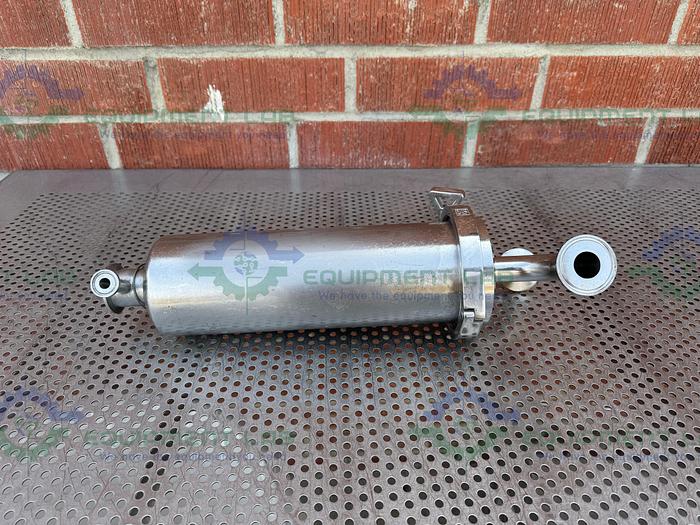 Used Millipore  Stainless Steel Cartridge Filter Housing 4.5"