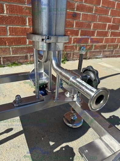 Used Allegheny /Millipore Stainless Steel Double Cartridge Filter Housing Skid 9" &4"