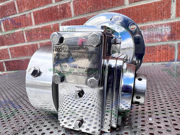 Used Winsmith  920MSFA507X0B7 Stainless Steel Gear Maximizer 10:1 Ratio