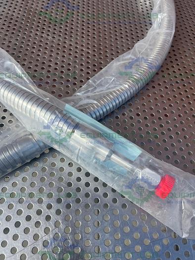 Stainless Steel Flexible Hose 72" w/ 1" Female to 1/2" Male Threaded Fitting