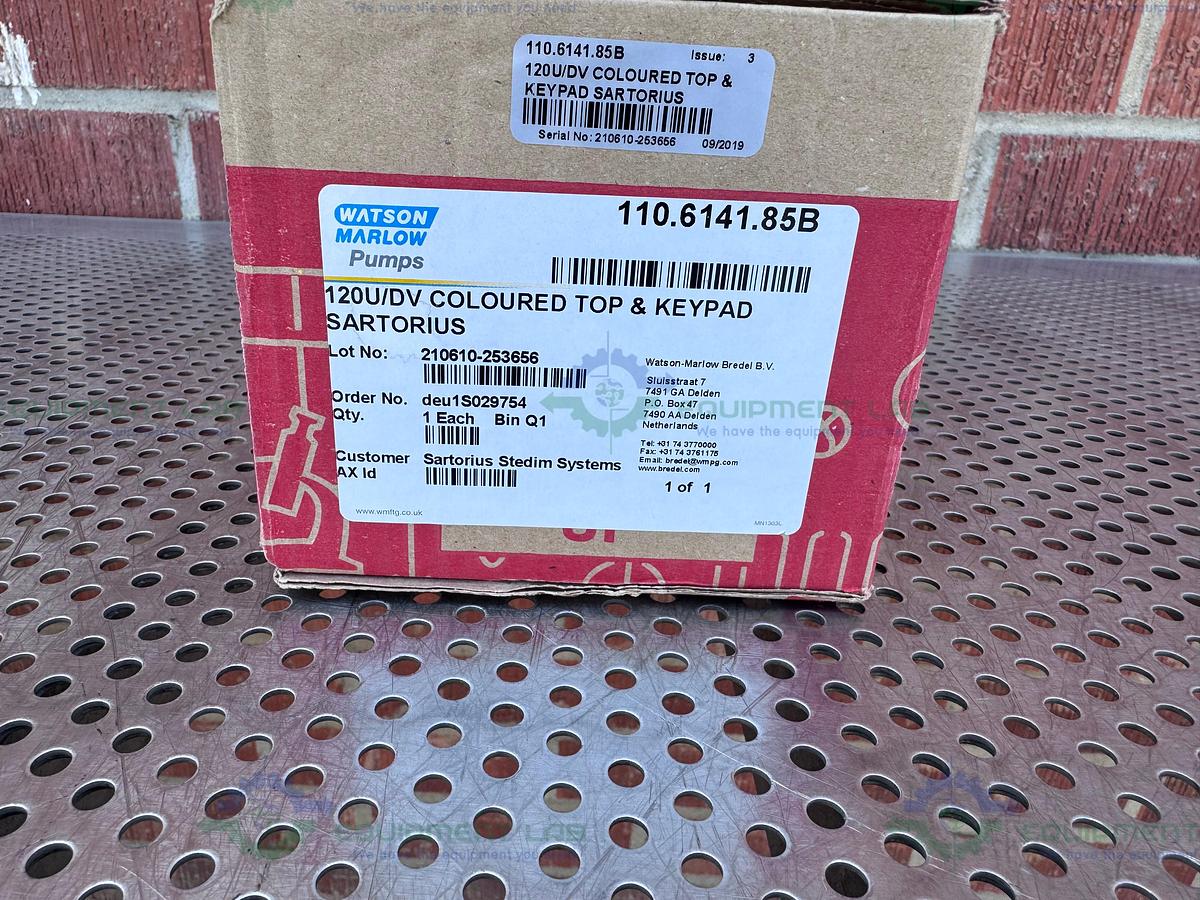 Sartorius Watson Marlow 120U/DV Peristaltic Process Pump w/ 114DV OEM Pump Head