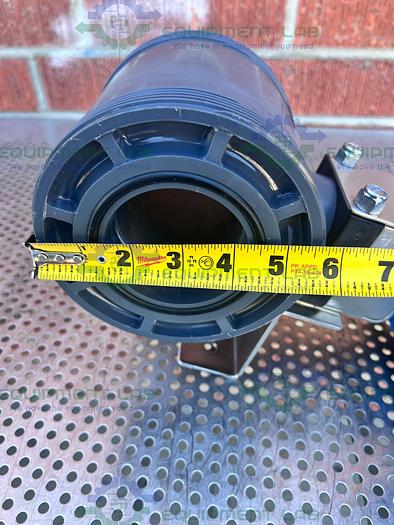 Used Hayward Controls  EVR6 D Solenoid Valve 115 V w/ Hayward 3" True Union Ball Valve