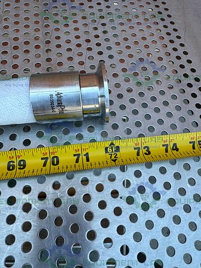 Used Advanta Pure APSW-P-1000 Class VI 72" Silicone Hose w/ 1" Sanitary Fitting
