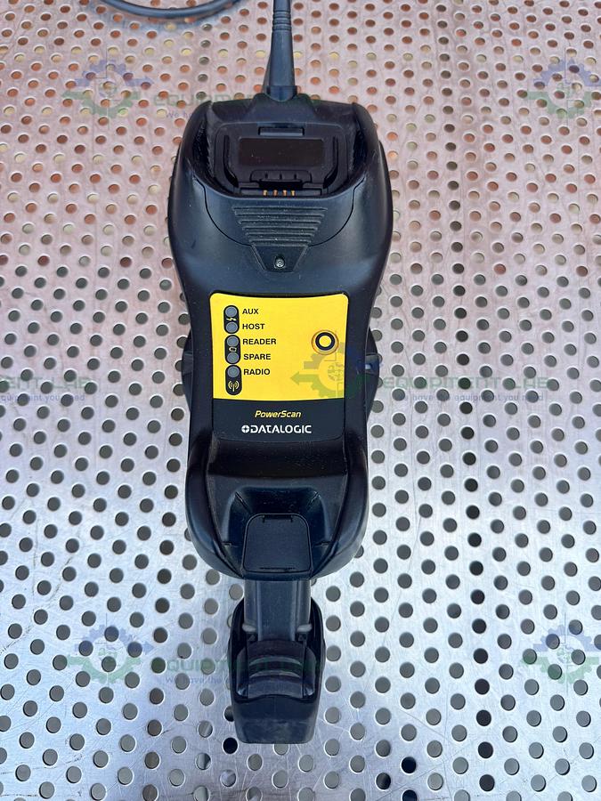 Used Lot of  7 Datalogic PowerScan PM9500 and 9530 Wireless  Barcode Scanner Reader