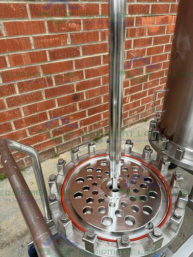 Used 2 Allegheny Stainless Steel Stack Disk Filter Housing 150 FV/PSIG on Casters