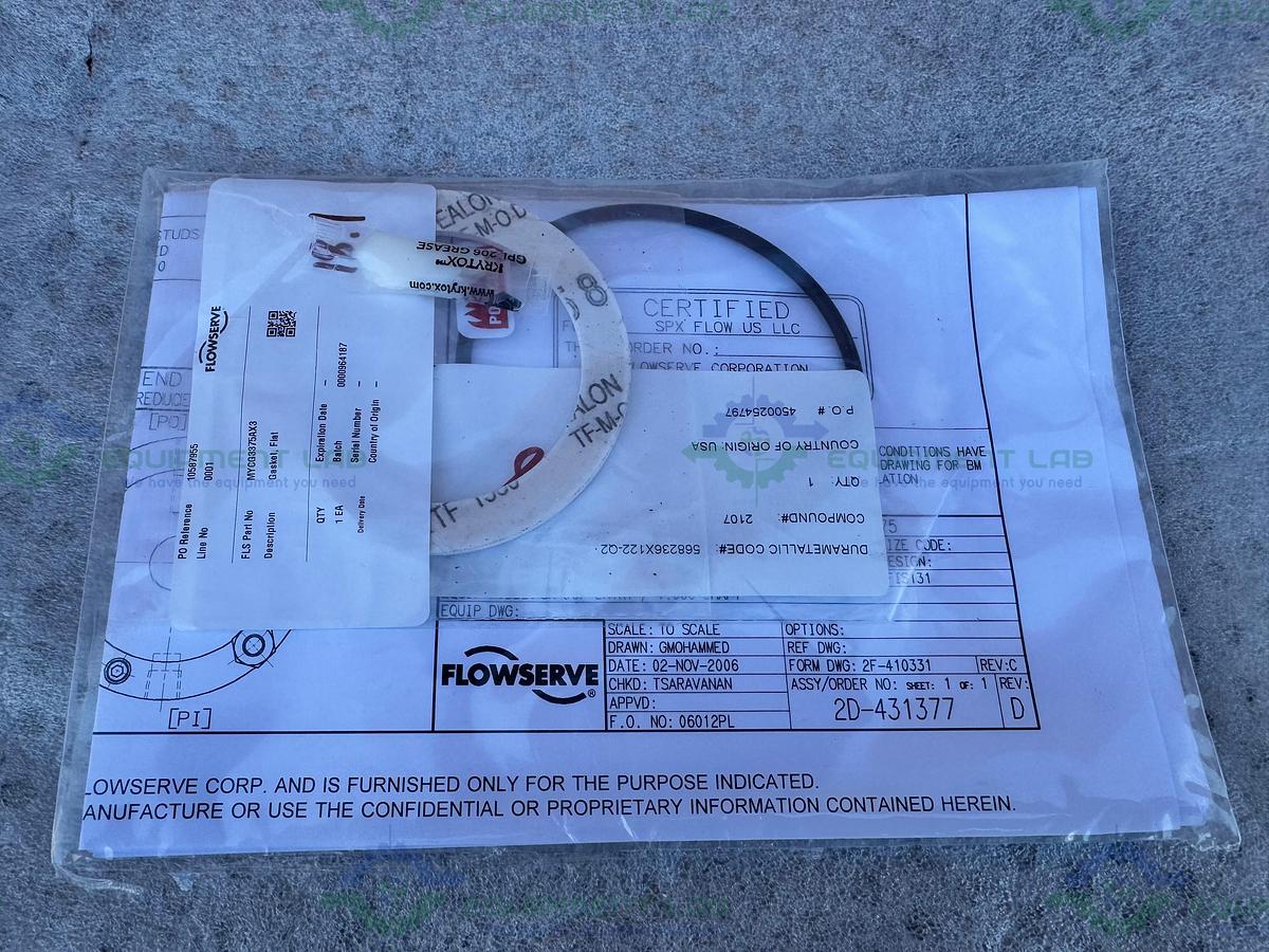 Lightnin / SPX SR3S50 Reactor Mixer 11" Flange Fitting w/ .5 HP Motor, Impeller