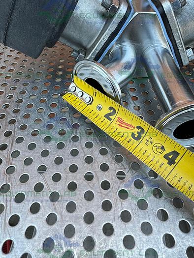 Used ITT Pure Flo Advantage 4 - Way Diaphragm Valve w/ 1" Sanitary Fitting