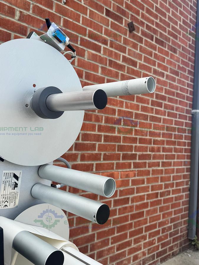 Used Sato S86-EX Print Engine w/ AL Tech Alcode Print and Apply Labelling Machine