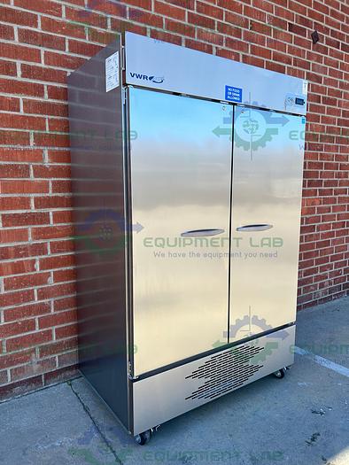 Used VWR GTVWG49FSSA Stainless Steel Auto Defrost Freezer - 25°C 49 Cu, Ft.