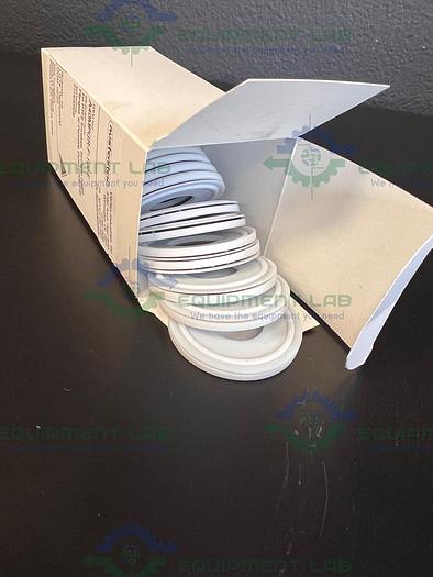 Vertex  A40MPGR-F-100-E PTFE Envelope Tri-Clamp Gasket Flanged 1" w/ EPDM Filler