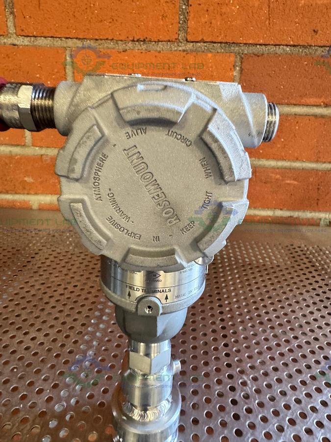 Used Rosemount 3051TG 4A2B21JE5M4C1Q4Q8S1Q16 Digital Pressure Transmitter
