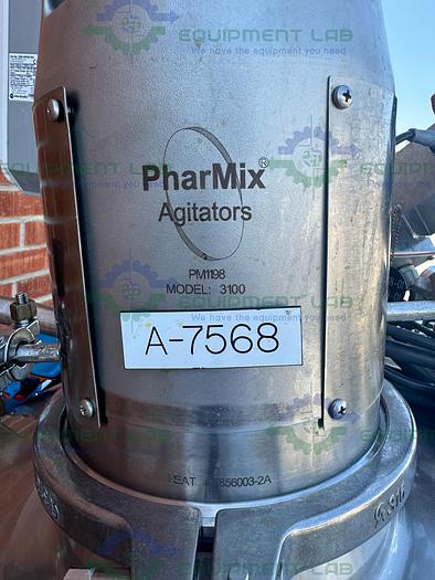 Used DCI  500 Liter Stainless Steel Jacketed Reactor 45 PSI w/ 0.5 HP Mixer