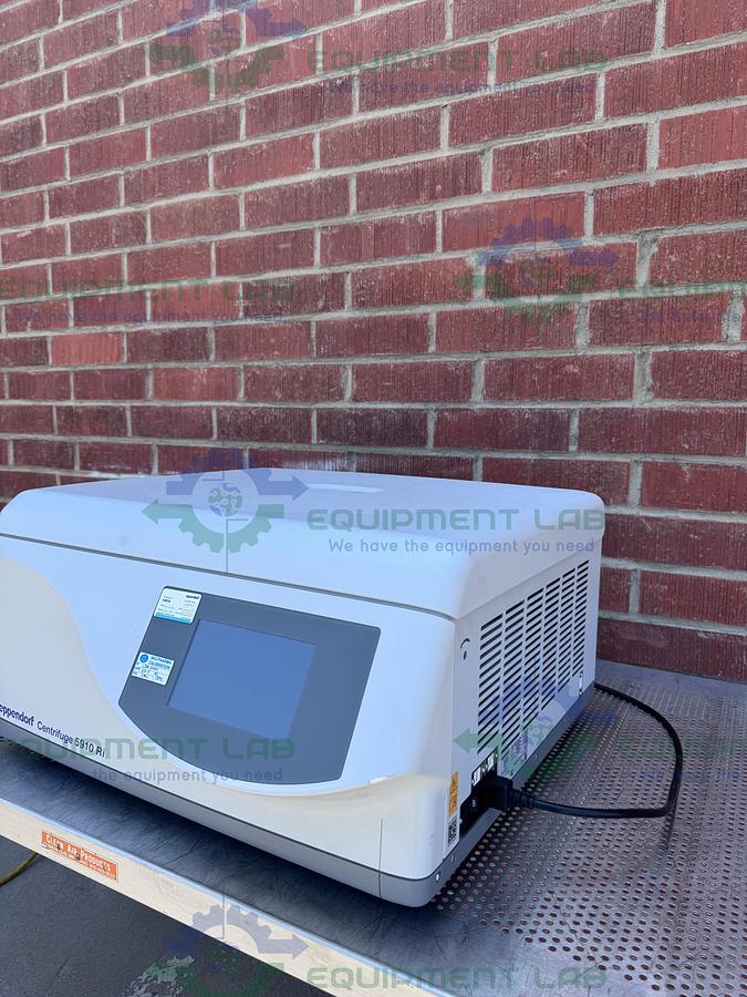 Used Eppendorf 5910 Ri Refrigerated Centrifuge w/ S-4X Universal Rotor 4500 RPM