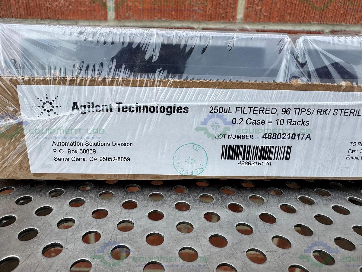 17 Racks - Agilent  19477-022 Filtered Pipette Tips 250uL Compatible w Bravo 96LT