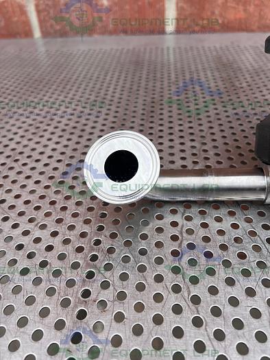 Used ITT Pure Flo  1-316L-SFV5-CWP150 Diaphragm Valve w/ 1" Sanitary Fitting