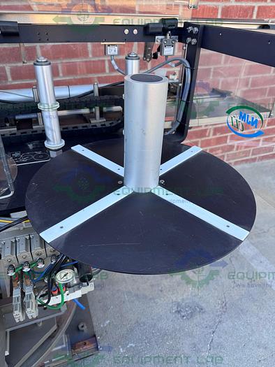 Used New Jersey Machine 401XRE -0095 Pallet Labeler 120V, 60 Cycles, 1.2 kW