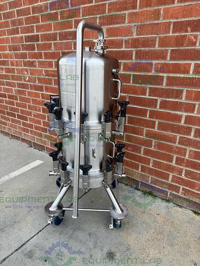 Used Allegheny  FH305900 Stainless Steel Stack Disk Filter Housing 150 FV/PSIG