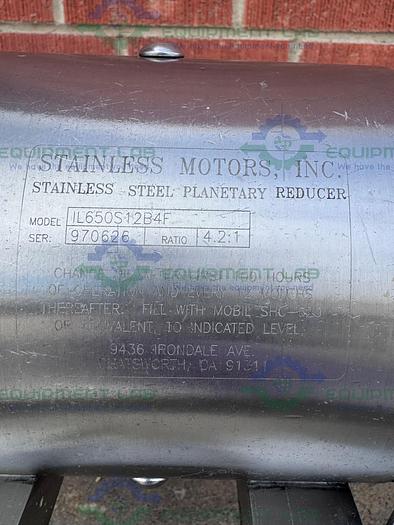 Used Idex Wright Flow  S1L Rotary Lobe w/Stainless 1/2 HP Motor, Controller