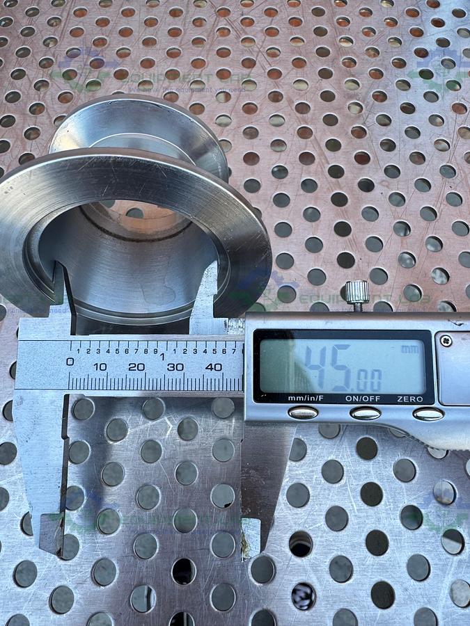 Used Stainless Steel Vacuum Reducer  KF 40 to KF 25