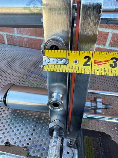 Used Millipore Stainless Steel Pellicon Filter Holder w/ ITT Valves, Actuator