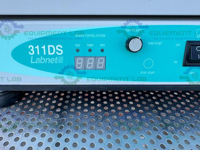 Used Labnet  311DS Temperature Controlled Incubator/ Shaker 2.5 cu ft., 100°C, 300 RPM
