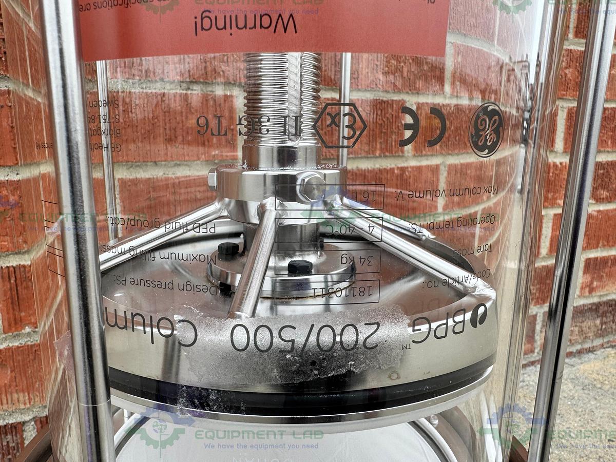 Used Cytiva / GE / Pharmacia BPG  200 / 500 Chromatography Column