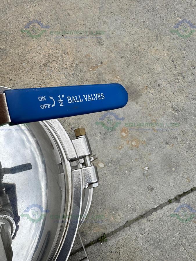 Used Xtractor Depot Stainless Steel Essential Oil Extractor Collection Chamber