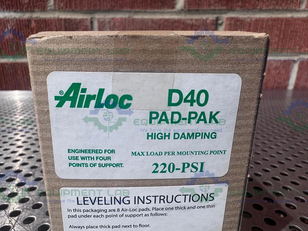 Airloc D40 PAD-PAK Vibration Isolation High Damping