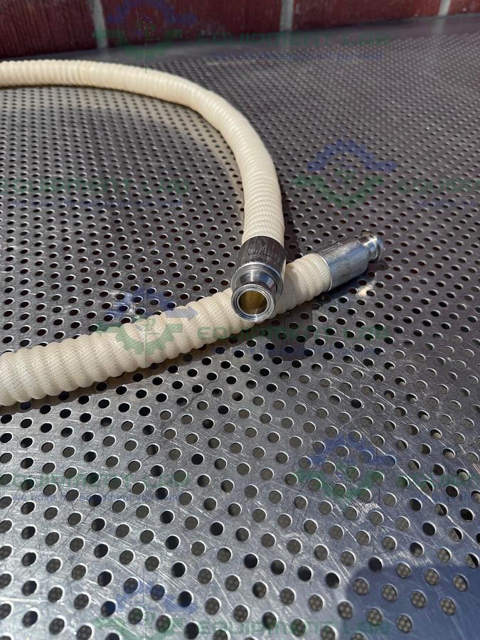 Used Unbranded 72" Silicone Flexible  Hose w/ 3/4" Sanitary Fitting