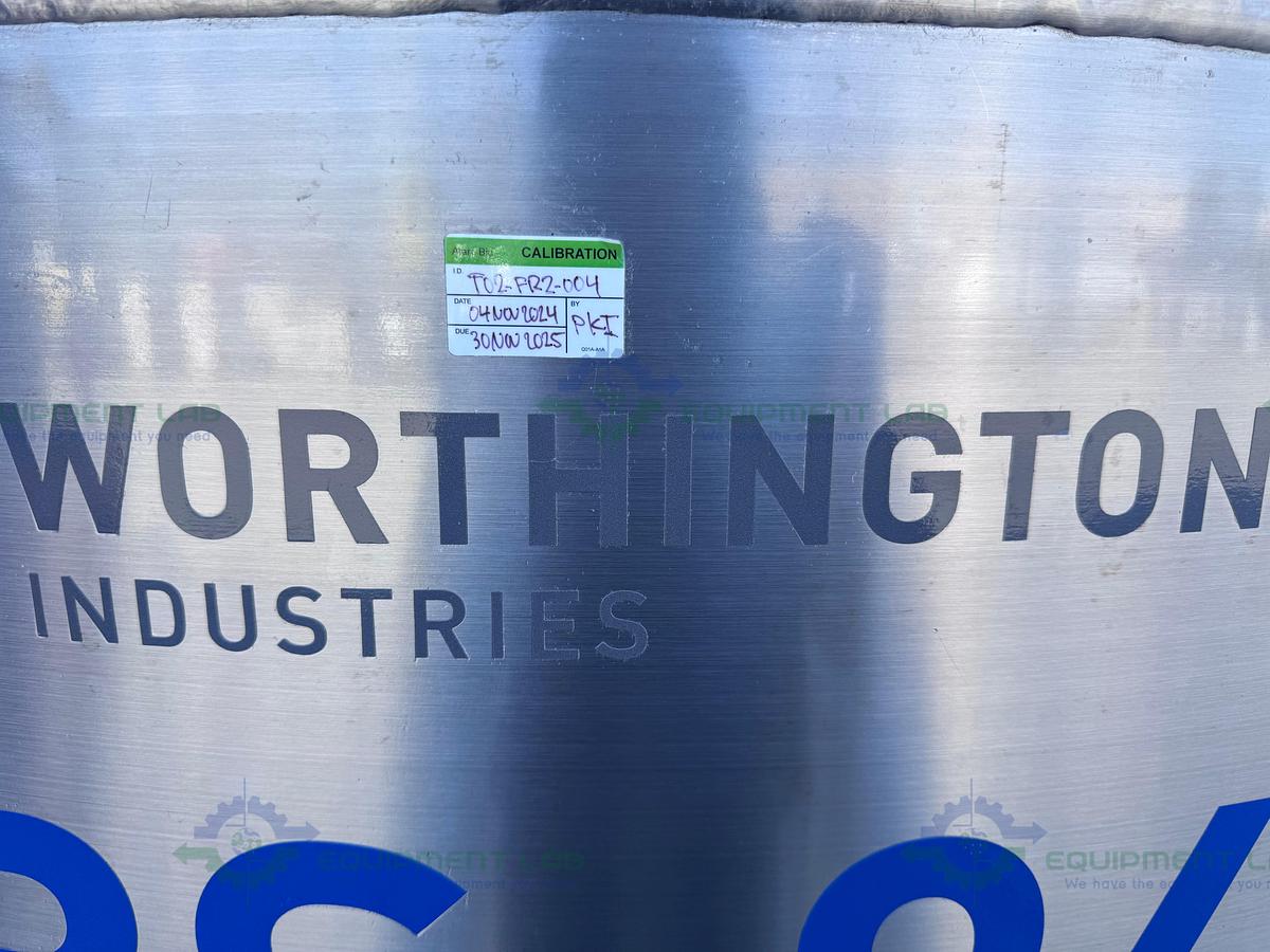 Used Worthington Industries LABS-94K Liquid Nitrogen Cryogenic Storage Tank