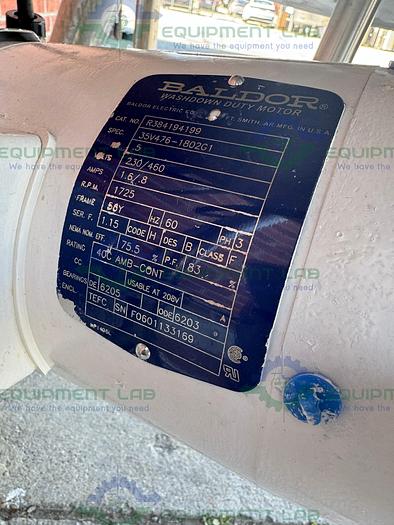 Used DCI 250 Liter Stainless Steel Jacketed Reactor 45 PSI w/ Bottom 0.5 HP Mixer