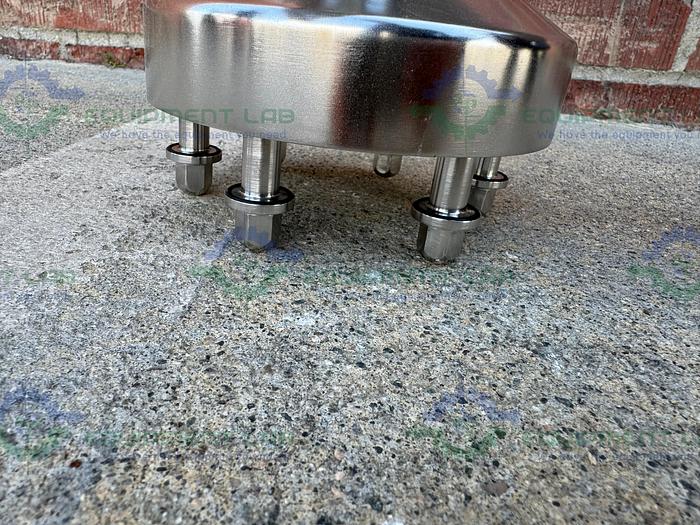 Used Schott AG 316 Stainless Steel Impeller 98" Height x 2" Female Threaded