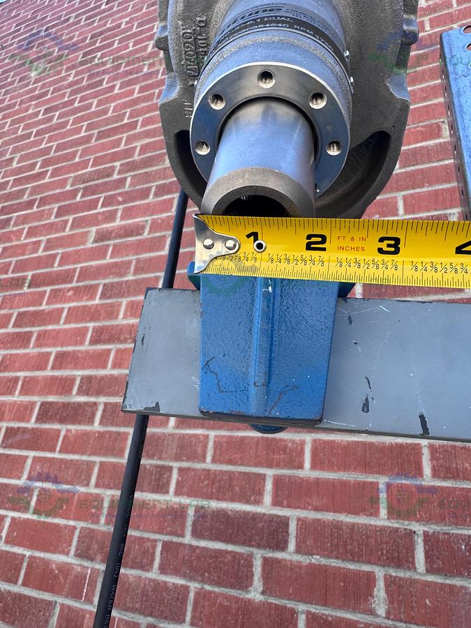 Used Neptune JD-5.1 Dual Direct Drive Portable Mixer on Stand w/ VFD