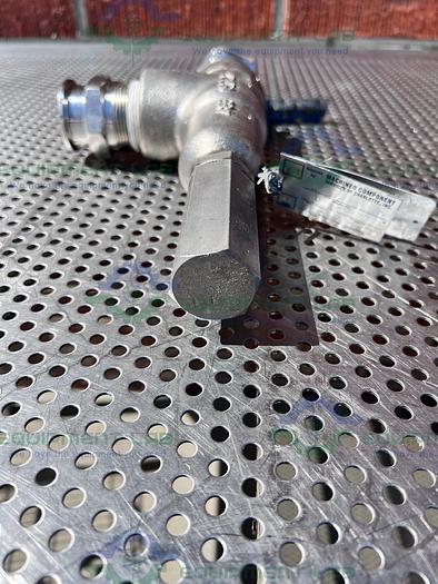 Used Chalmers & Kubeck 19226LCO Pressure Relief Valve 70 PSI, 1" Sanitary Fitting