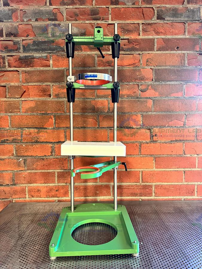 Used Chemglass CHEMRXNHUB Benchtop 2-5 Liter Glass Reactor Support Stand