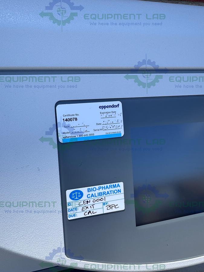 Used Eppendorf 5910 Ri Refrigerated Centrifuge w/ S-4X Universal Rotor 4500 RPM
