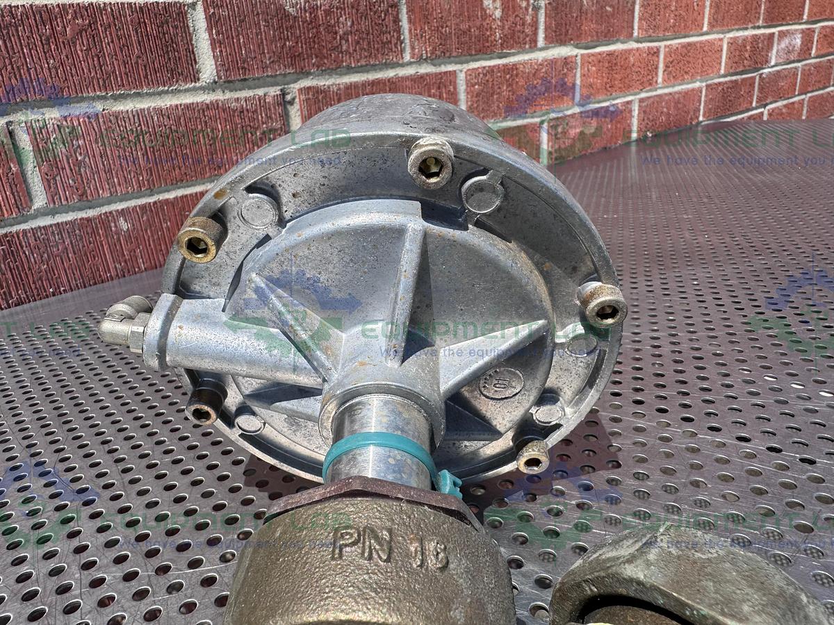 Used Gemu 514/40/D195 - 1 -2-B142 Pneumatic Angle Seat Valve, PB 10, PST 4-10 180°C