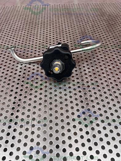 Used ITT Pure Flo .5-316L-RA20MAX-CWP150 Diaphragm Valve w/ 1/2" Sanitary Fitting