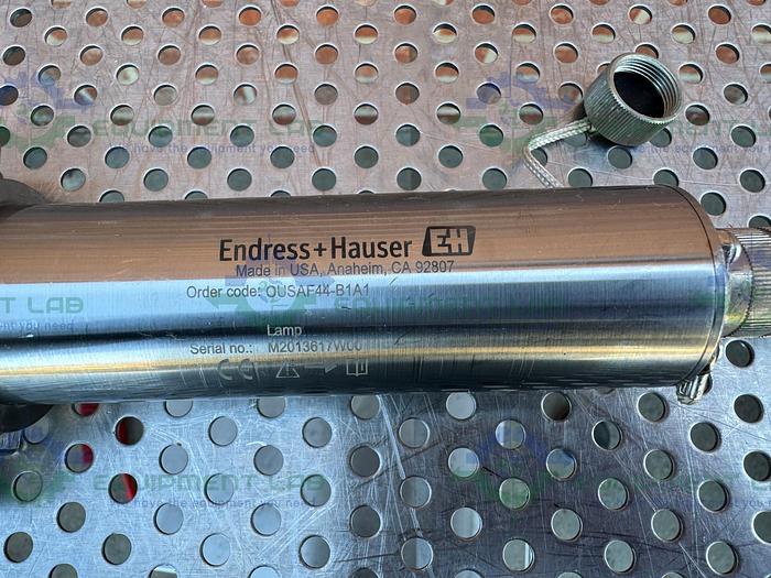 Used Endress+Hauser OUSAF44-B1A1 UV Absorption Sensor w/OUA260-AA1E07B1A3A Photometer