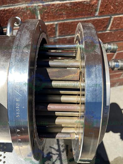 Used Finn-Aqua  Stainless Steel  Heat Exchanger  13" x 37"