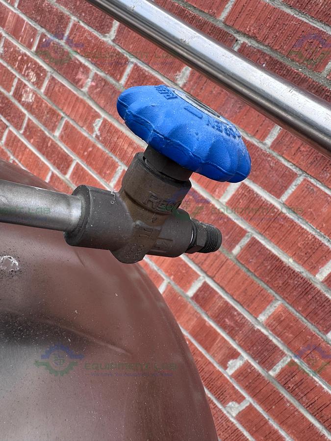 Used Taylor Wharton XL-160 Liquid Nitrogen Cryogenic Storage Tank 100 PSI