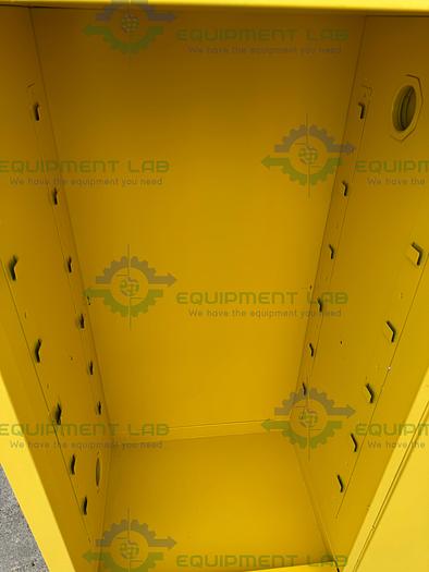 Used Securall 16 Gallon Flammable Liquid Storage Cabinet w/ Soft Close Door, Key