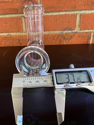 Used Buchi AG Borosilicatglas 3.3  Katalog 8801 Tee Fitting 31mm x 50mm x 50mm