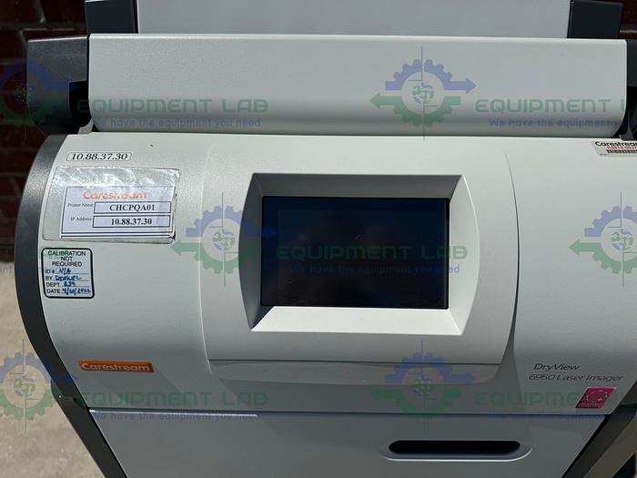 Used Carestream DryView 6950 Laser Imaging System 100-120 V, MFG 2021