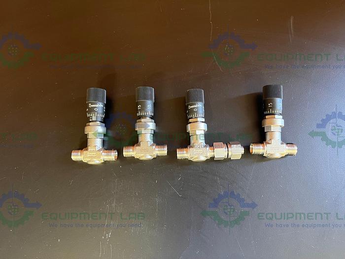 Used Swagelok  SS-4L-MH Stainless Steel High Flow Metering Valve 1/4" Tube Fitting