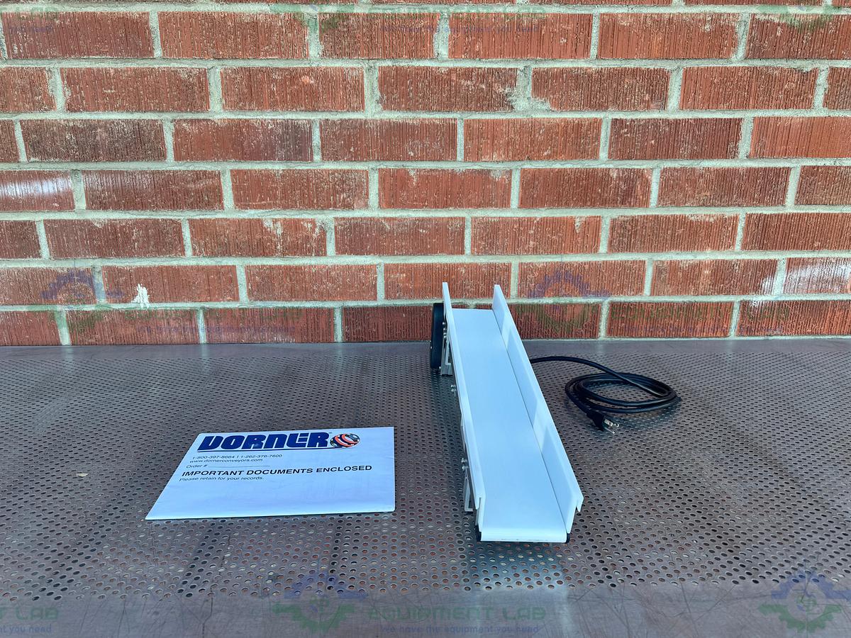 Dorner 1100 Series End Drive Conveyor 24" x 4" w/ 2IK6GV-UA Motor