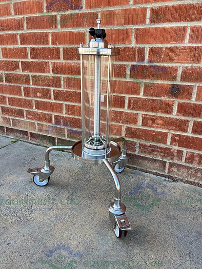 Used Pharmacia BPG  140 / 500 8 Liter Chromatography Column 18-1113-08, 4-40°C