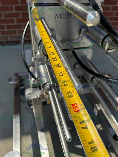 Used Millipore  Stainless Steel Pellicon 2 Cassette Filter Holder Stack of 8